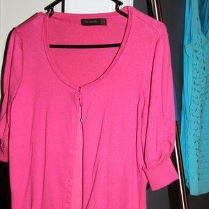Womens Pink Cardigan The Limited Size Large